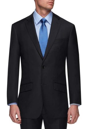1 trouser suit. Superfine Merino Wool. Plain Navy