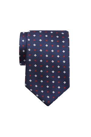 Navy Blue Tie with pattern