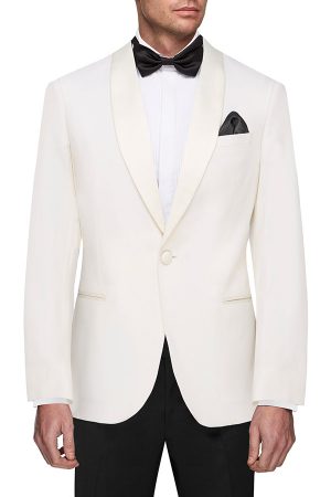 Super 120 Formal Ivory Plain