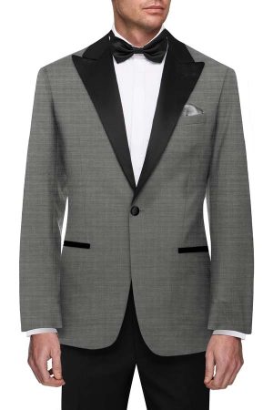 Beige Check Formal Tux